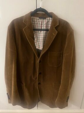 Brooks Brothers Men's Brown Corduroy Blazer